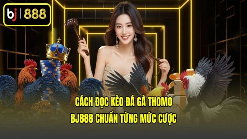 Cách Đọc Kèo Đá Gà Thomo BJ888 Chuẩn Từng Mức Cược