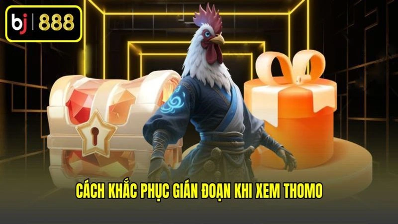 Cách khắc phục gián đoạn khi xem Thomo