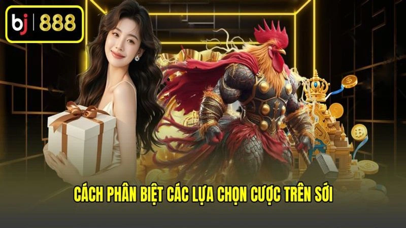 Cách phân biệt các lựa chọn cược trên sới