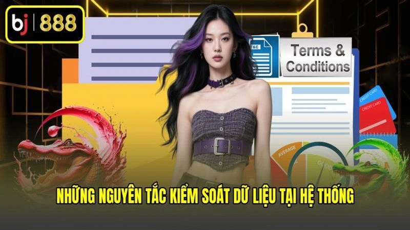 Những nguyên tắc kiểm soát dữ liệu tại hệ thống