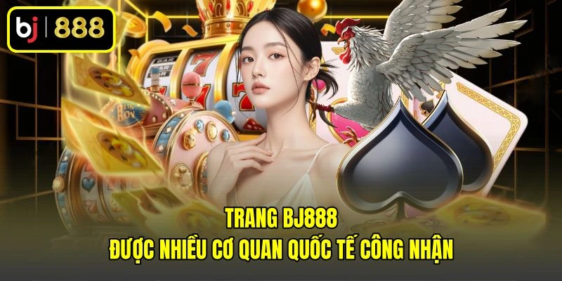 Trang BJ888 được nhiều cơ quan quốc tế công nhận
